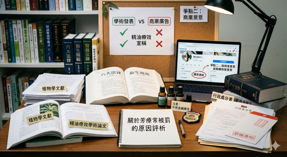 關於芳療常被罰的原因評析